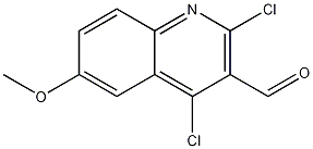 2,4-Dichloro-6-methoxy-3-quinolinecarboxaldehyde